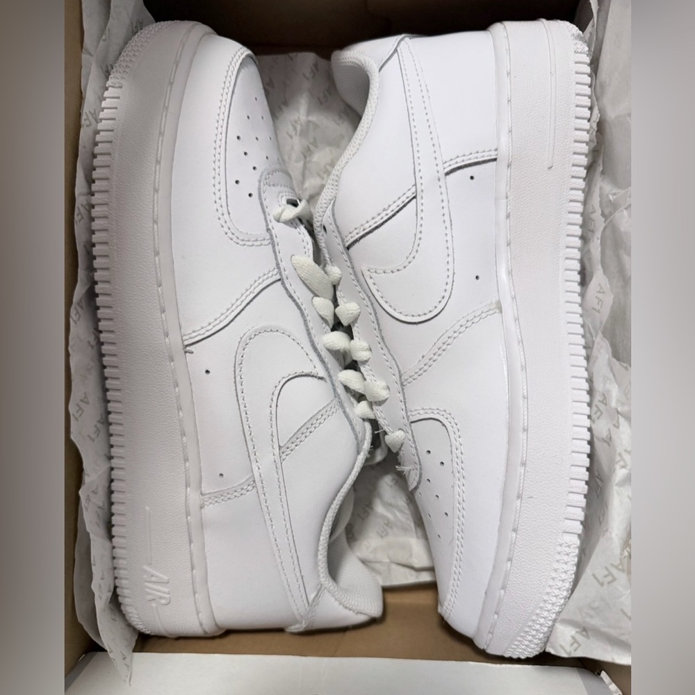 Nike Air Force 1 All-White Sneakers